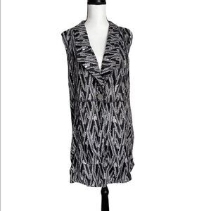 Neon Buddha knit vest for yoga